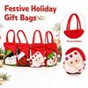 Christmas Candy Gift Bags Novelty Shaped Multi-Purpose for Holiday Treats Party Favors