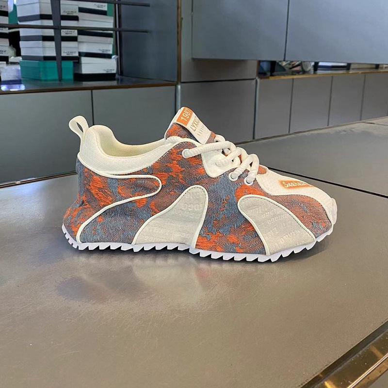 

Men s 2024 Autumn Forrest Gump Breathable Versatile Casual Fashion Sports Shoes 38 білий/помаранчевий