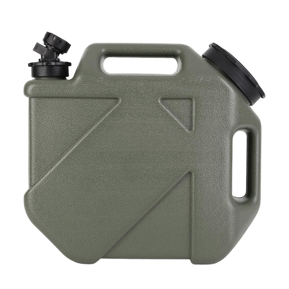 Outdoor Water Bin 10L Camping Bucket Water Storage Portable Large Capacity with Detachable Faucet No Leakage Camping Equipment