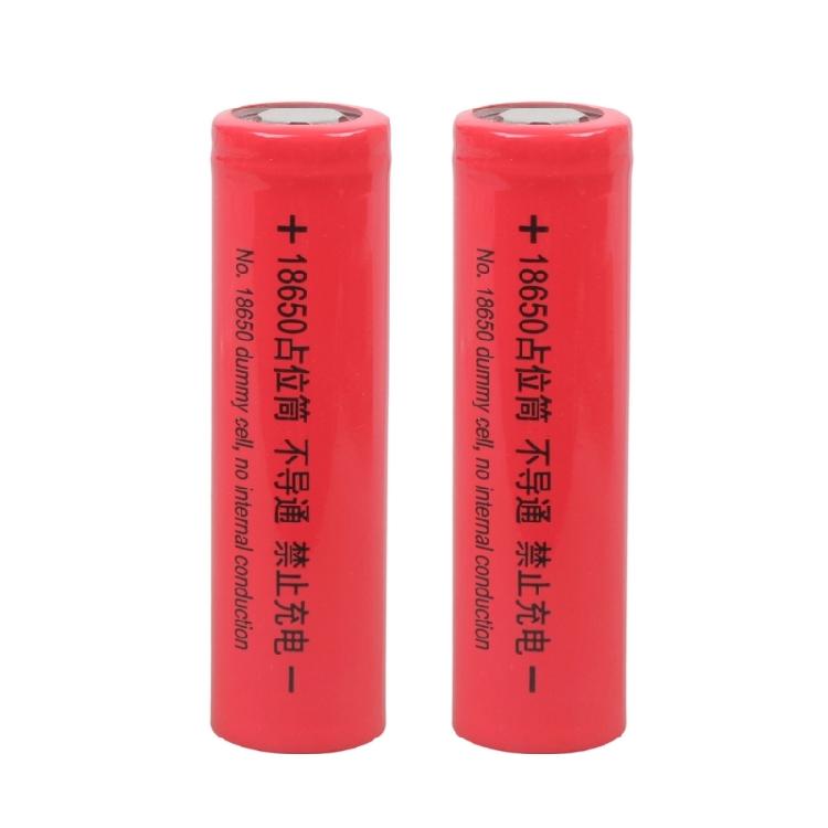 0V NonConductive 18650 Battery Placeholders For Soldering Practice Power Adapters Conversion And Device Testing