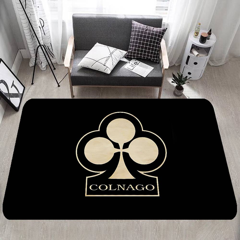 Fashion Cyclings C-Colnagos Door Mat Nordic Style Bedroom Living Room Doormat Home Balcony Anti-Slip Alfombra