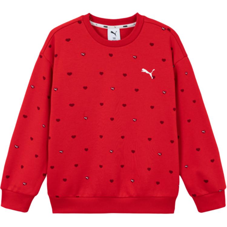 PUMA Kids Sweatshirts Crew Neck Thickened 353126121201 110cm
