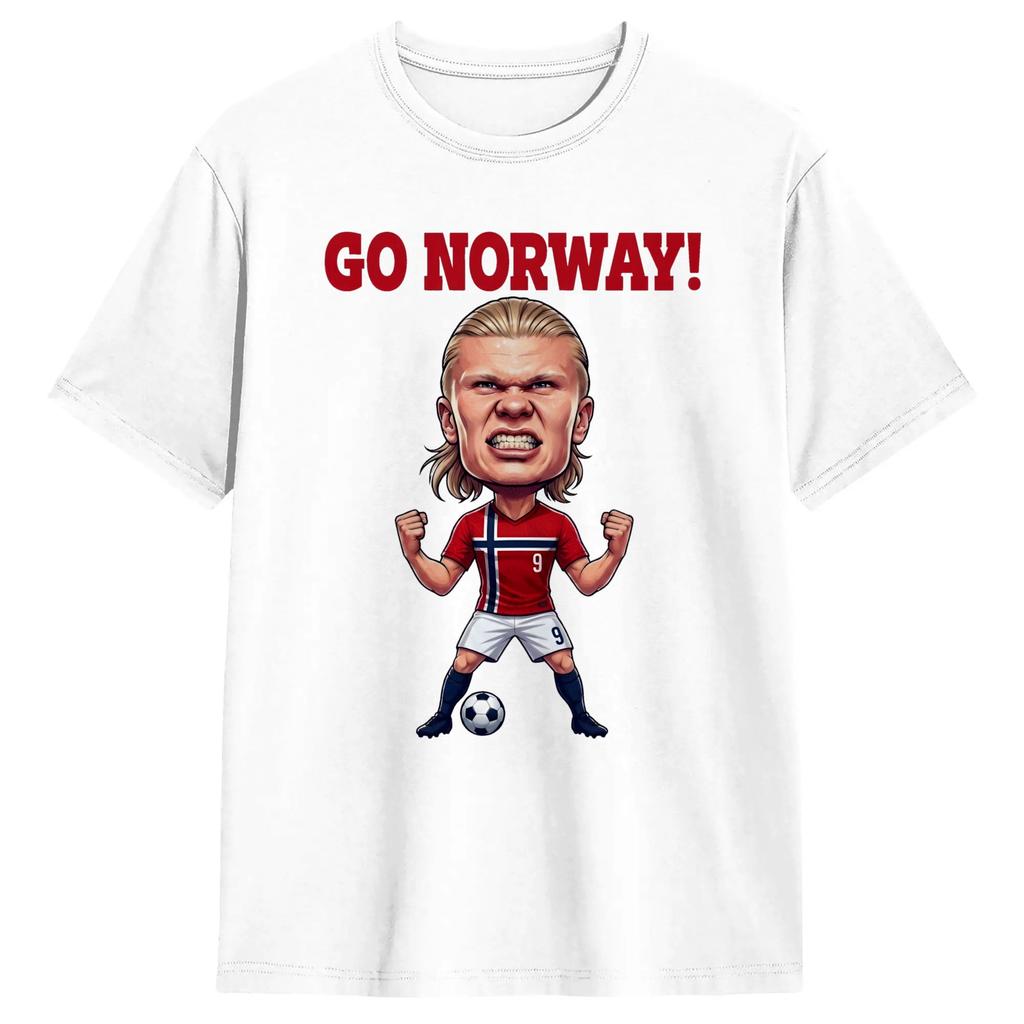 Norge Flag Norway T Shirts Unisex 100 Cotton Fashion for Male TShirts Round Neck Tees Short Sleeve Clothing Printed