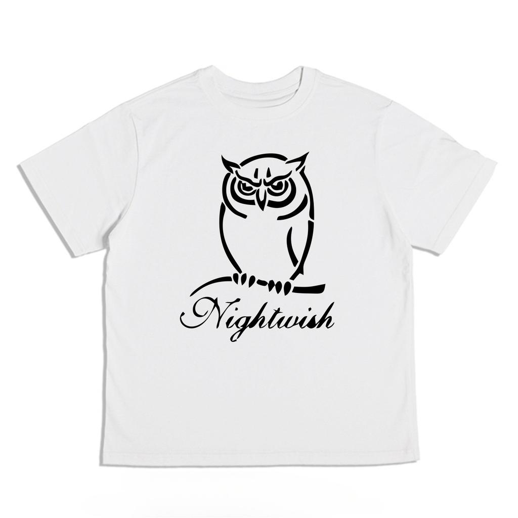 Digital Direct Injection Nightwish Rock Band Print LooseTee Cotton Heavyweight HipHop