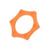 Hexagonal Shockproof Wireless Microphone Ring - Anti-roll, Anti-drop, Anti-slip KTV Soft Rubber Cover