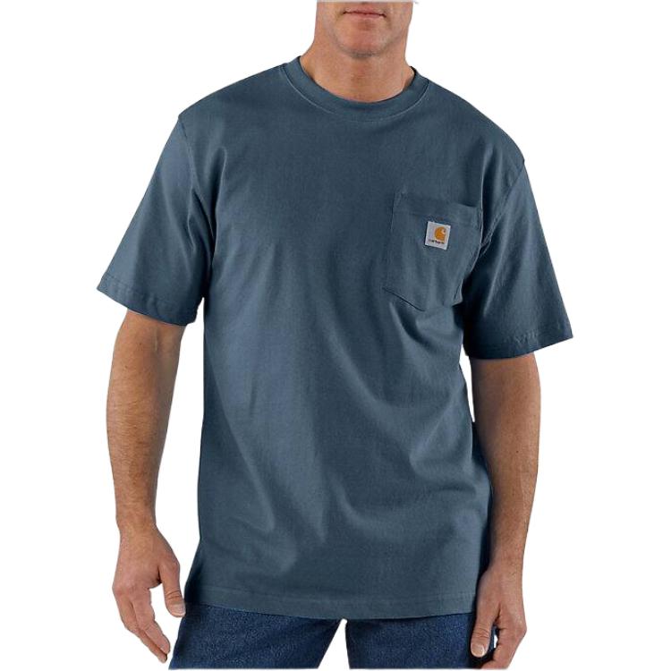 Carhartt T-Shirts Men's Crew Neck Moderate K87-BLS