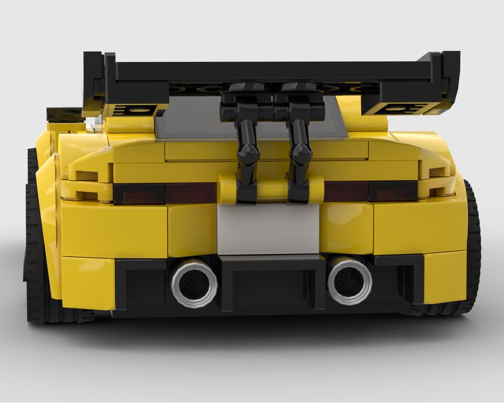 287 Parts MOC Building Block Model Car 1995 8 Hole Wide Version Creative Christmas Gift For Boys Adults Children