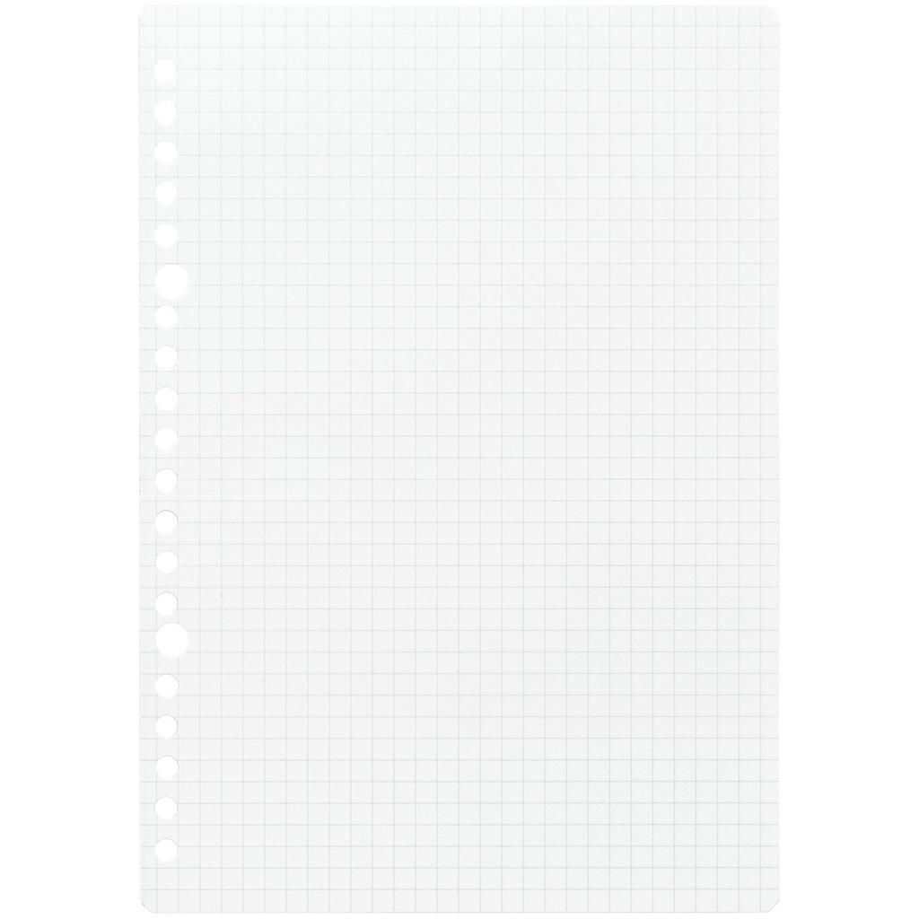 Maruman A5 5mm 100 Set of 5 L1307H Loose-Leaf Paper, Size, Grid, Sheets, Books,