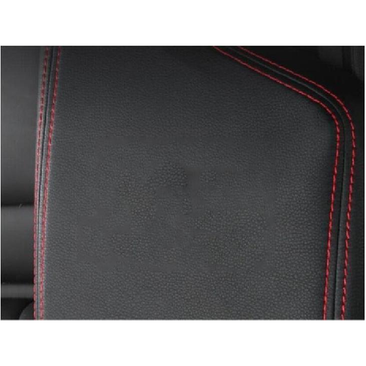 Black Leather Central Console Armrest Cover Trim Fit For Cadillac CT5 2020-2021