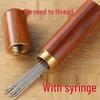 Easy-Thread Sewing Needles for Seniors & Visually Impaired - Ideal for Quilts, Comes with Needle and Thread Box