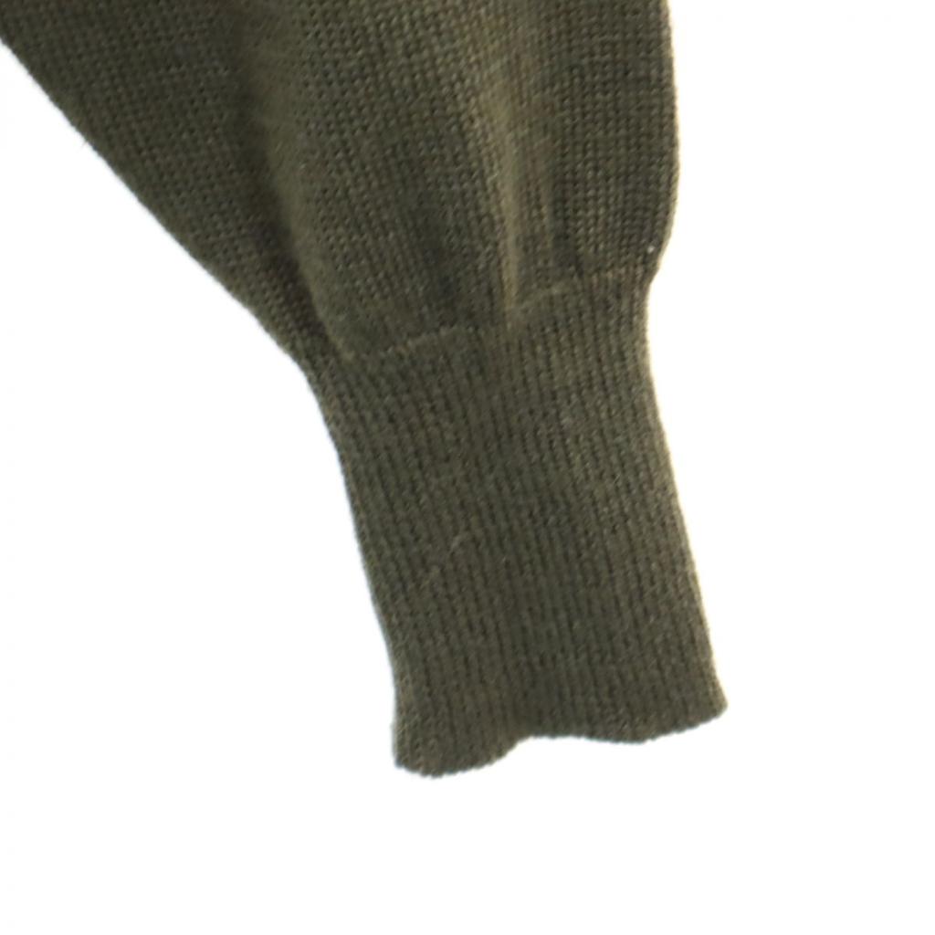 Aquascutum 80s Wool Vintage Overall Handle Long Sleeve Sweater Men's Used