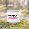 Beste Krankenschwester Französisch Bedruckte Emaille Tassen Kaffeebecher Trinken Wein Saft Tasse Dessert Kakao Milch Henkeltasse Bestes Geschenk für Infirmiere