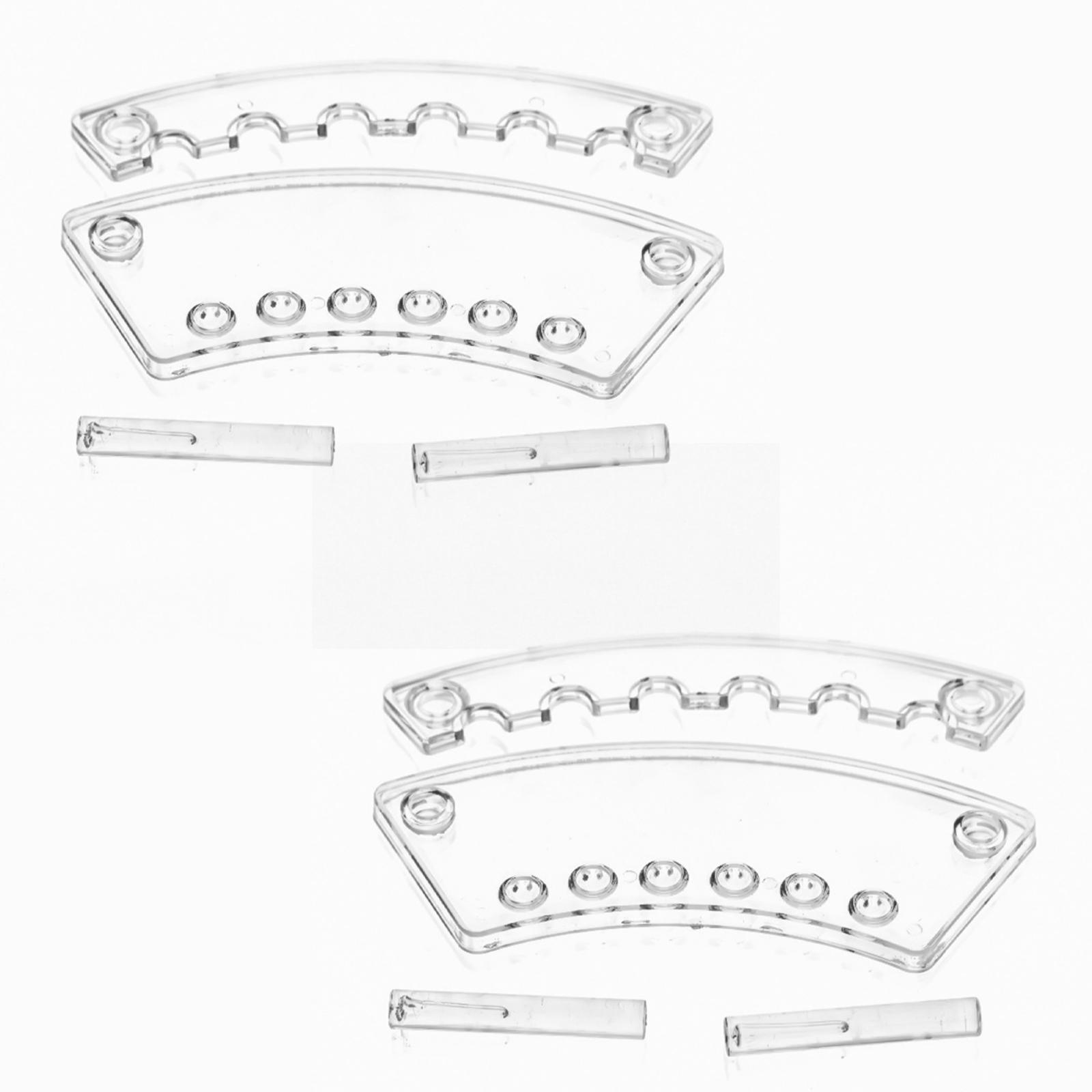 

2 шт. Подставка для ручек с 6 отделениями, вертикальная подставка для карандашей, настольные органайзеры, подставка для демонстрации ручек, подставка для карандашей для бровей, настольные аксессуары