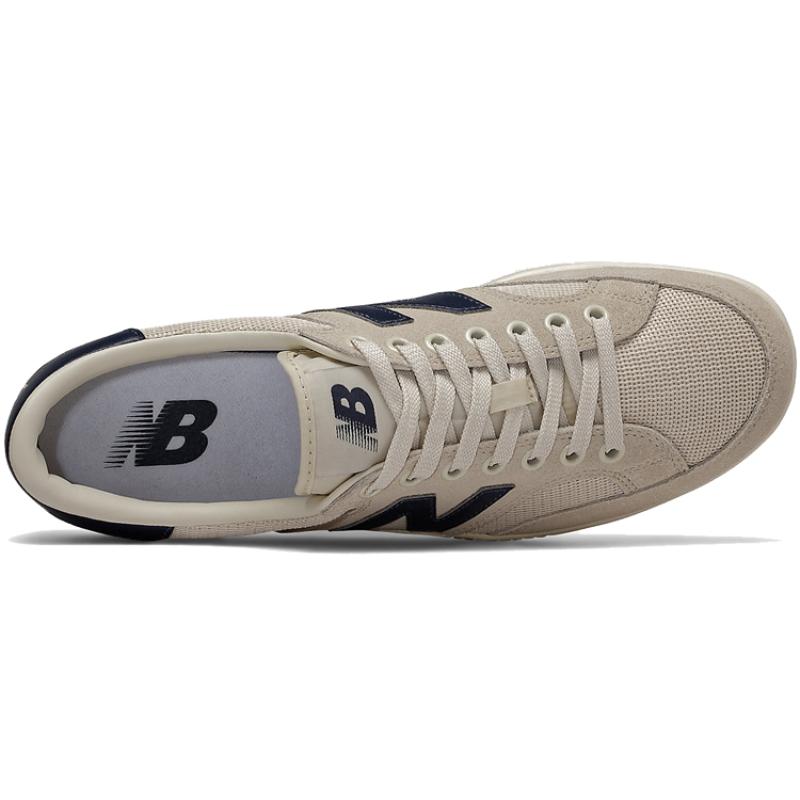 New Balance Pro Court Beige Navy Sneakers PROCTCCF