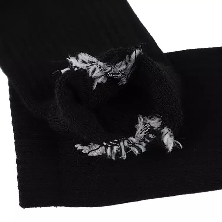 Nike Knee High Socks Men's Combo Set 3 Pack Black SX7676-010