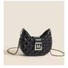 Elegant Niche Quilted Rhombus Shoulder Bag Luxury Texture Ladies Versatile Chain Underarm Crossbody Daily Handbag