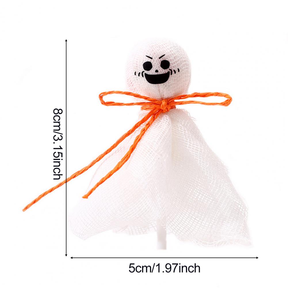 Kleiner Lutscherhalter Halloween Geist Lutscherhüllen Kürbis Dekorationen für DIY Süßigkeiten Geschenke Party Dekoration