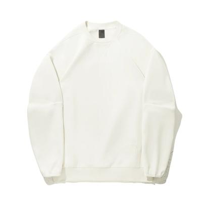 Li Ning Kung Fu Series Solid Color Round Neck Versatile Casual Sweatshirt Men Sweatshirt AWDVA89-1