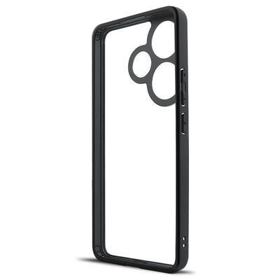 Für Xiaomi Redmi Turbo 3 5G/Poco F6 5G Klare Hülle TPU+PC Schutzhülle für Telefon