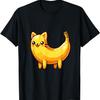 Blij Banaan Kat Meme Blij Kat Liefhebbers Banaan Fans Meme T-shirt