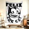 Felix the Cat (19) Tapestry Suitable For Decorating Homes Dorms And Bedrooms Soft To The Touch And A Perfect Gift For Friends And Family