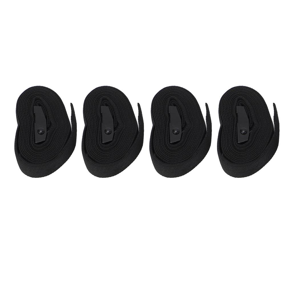 57in Tie Down Strap with Buckles Kit 304 Stainless Steel for Cargo Motorcycle Truck Boat Dirt Bike Kayak 28pcs