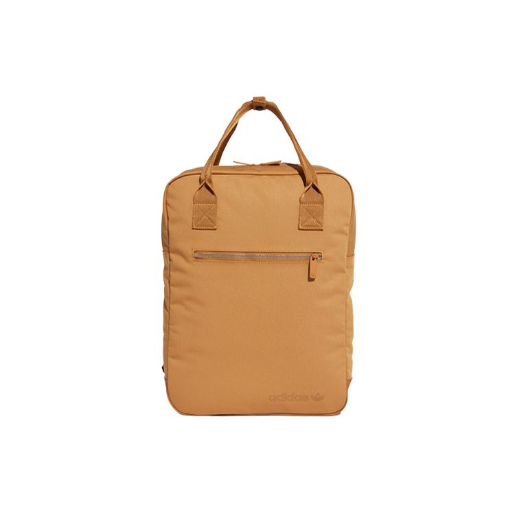 

Adidas Originals Modern Solid Color Simple Casual Large Capacity Tote Bag Men Bags Beige GD4791 Earth Tone