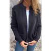 Elegant Fashion Cardigan Women Zipper Jacket Knitted Sweater Plus Size  Autumn Winter Casual Loose Pocket Coats Women Long Sleeve Solid Color Clothing