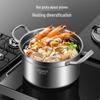 KBH New European Style 22cm 304 Stainless Steel Soup & Stew Pot