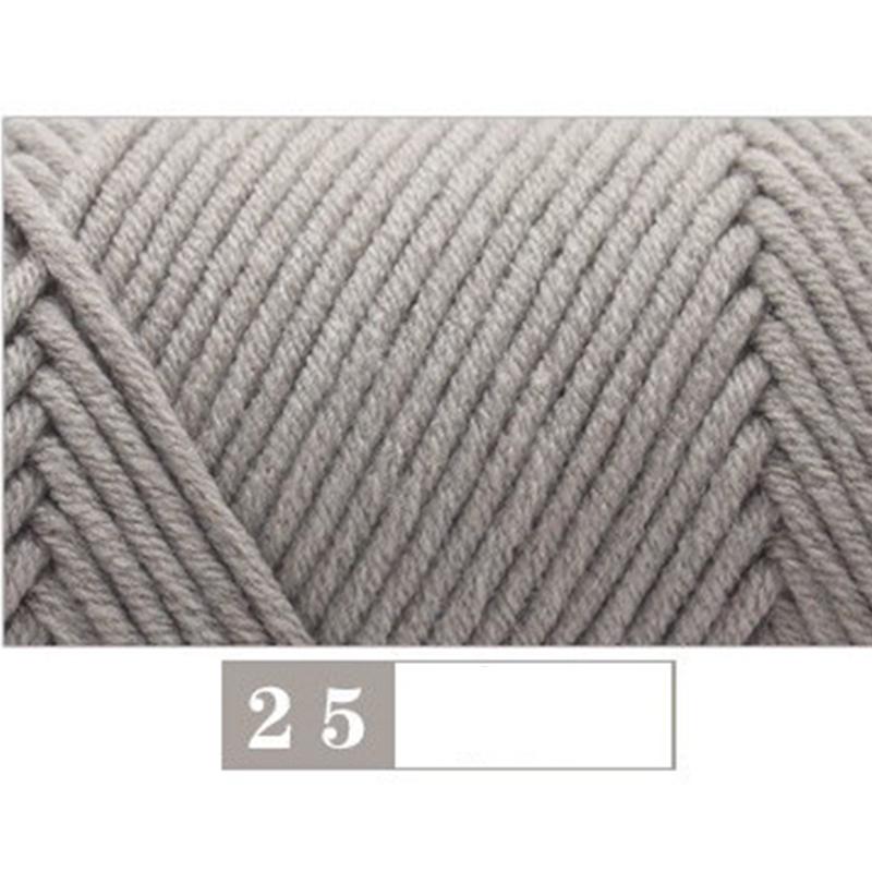 Vogue Milk Cotton Yarn Cord Fashion 8Ply Home For for Diy Knitting Scarf Handmade Accessories Sewing Line Crochet Thread