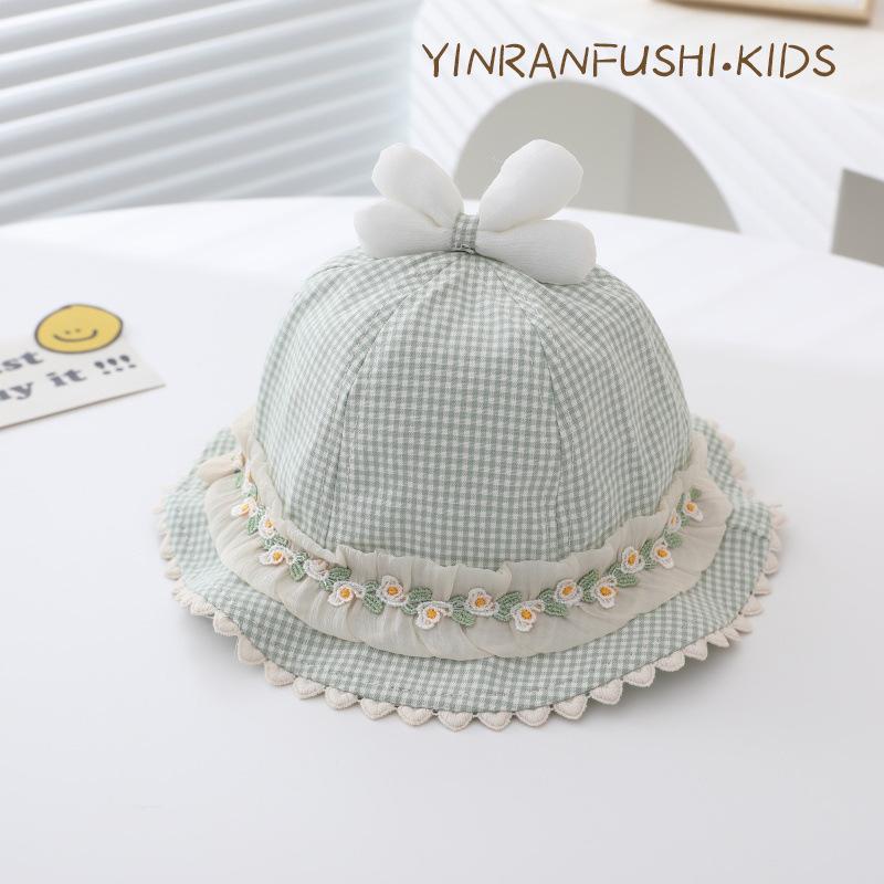 Baby Hat Spring and Autumn Cute Baby Girl Sun Hat Newborn Baby Toddler Spring Fisherman Hat Trend