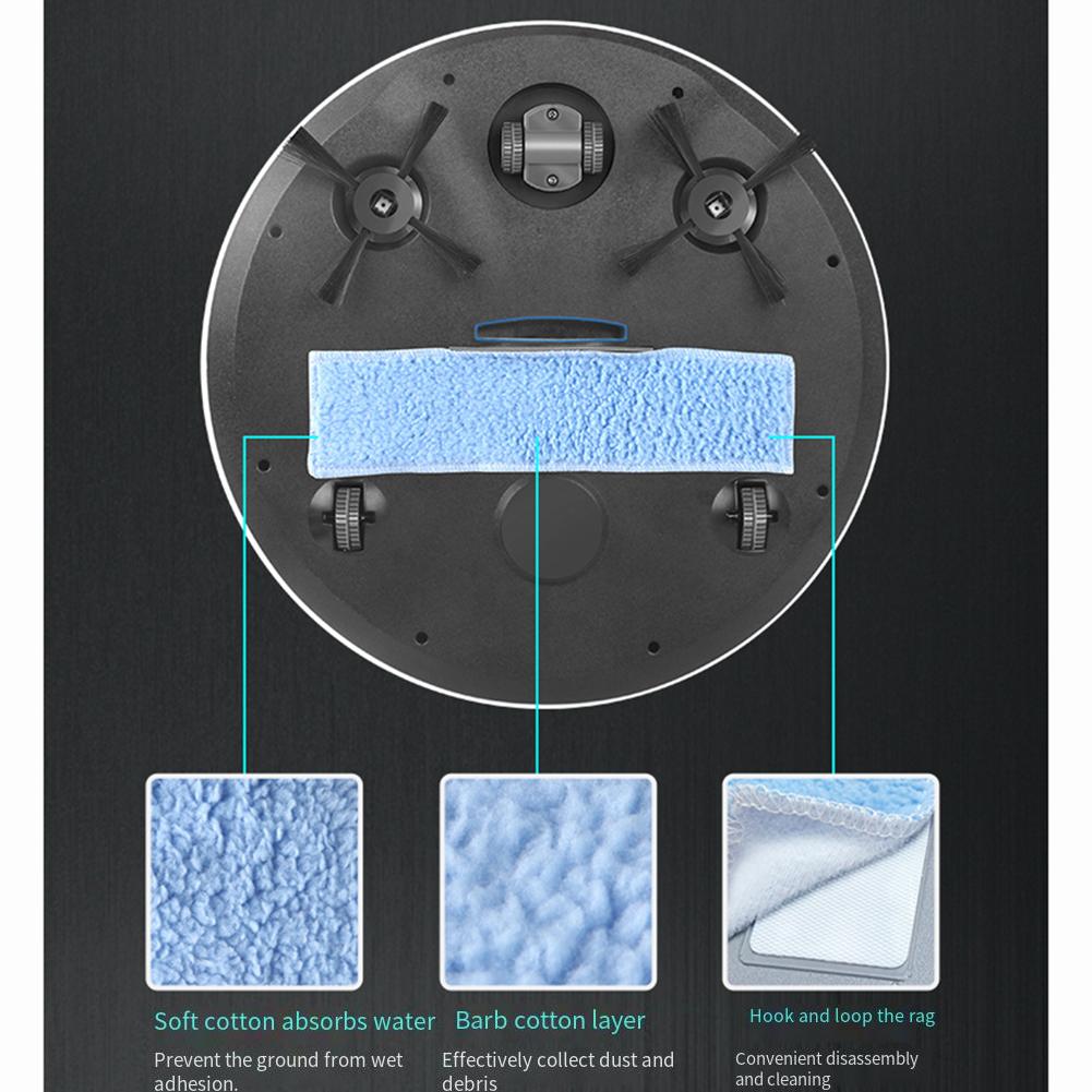 USB Smart Automatic Sweeping Robot Vacuum Cleaner, Compact Design With Advanced Sensors For Multi-Surface Cleaning