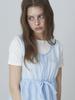 ADOREBELLE Wappen Frill Layered Bustier - Sky Blue