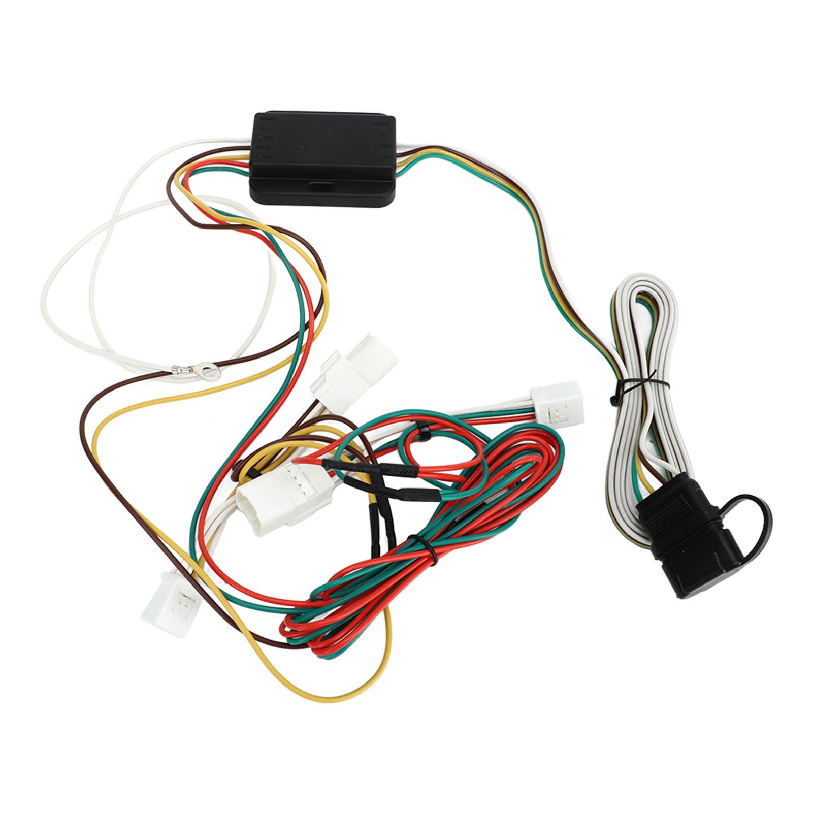 

4 Pin Trailer Wiring Harness 55307 Sensitive Flexible Fast Connection Fit for RAV4 2001‑2005