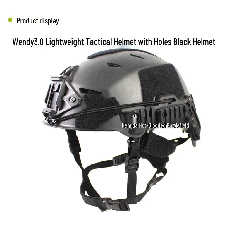 Wendy EX Lightweight Tactical Helmet with Rail3.0 for Outdoor Training One Size
