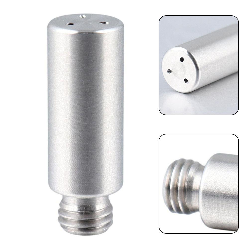 Tool Parts Steam Wand Nozzle Nozzle 21x10x10mm 3 Holes Steam Nozzle Silvery Stainless Steel Steam Lever Tip Clean