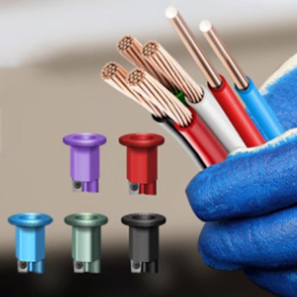 Electric Wire Stripper Set Includes 8 Tools for Quick Stripping and Merging of Wires Suitable for Various Electrical Projects