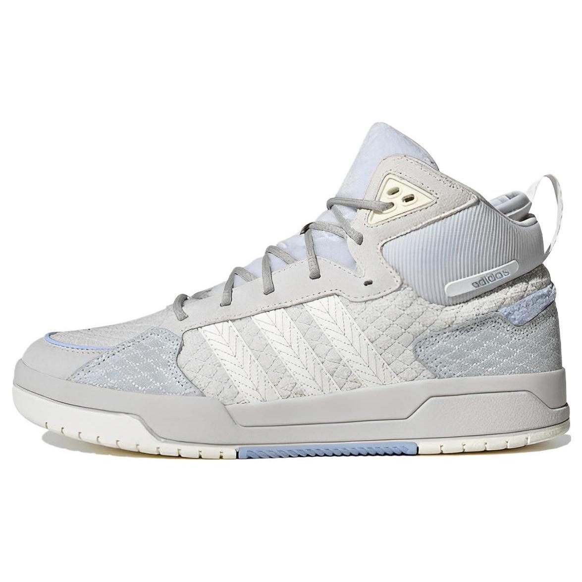 adidas neo 100DB Mid Blue Grey White Men s GZ2581 EU 37⅓