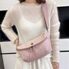 Large Capacity Nylon Shoulder Bag Casual Dumpling Bag Fashion Oxford Cloth Crossbody Bag  Women