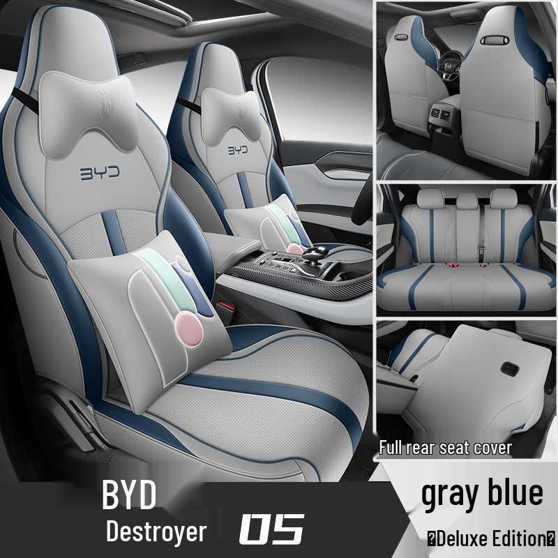 All-Season Universal Seat Covers & Cushions for BYD Destroyer 05 – Full Coverage