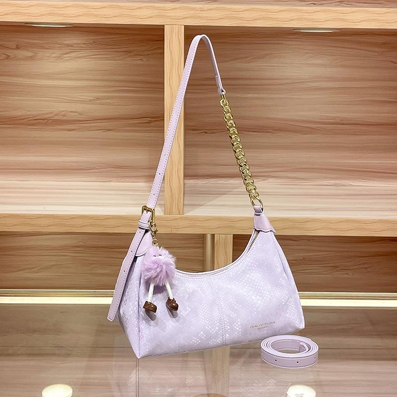 Knödelförmige Umhängetasche mit einem Unterarmgurt, Eine hochwertige und Nischen-Damen-Crossbody-Tasche
