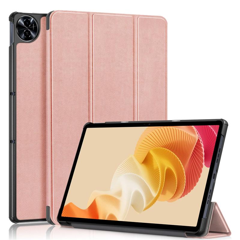 Pouzdro na tablet pro Realme Pad 2 Case 2023 11,5palcový PU kožený trojskládací stojan Magnetický ochranný kryt pro Realme Pad 2 Tablet Case pro děti
