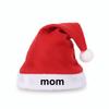 Fluffy Family Matching Santa Hat DAD MOM MINI Embroidered Plush Santa Cap  Home Decor