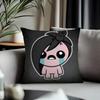 Hot Tthe Binding of Isaacable Cushion Cover Antidustmite Pillowcase Invisible Zipper Silky Short Plush Sofa Cushion Cover