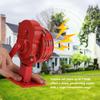 Air Raid Siren Air Raid Alarm Hand Crank Siren Aluminium Alloy 110dB Loud Alarm Air Raid Tornado Siren Horns Alarm for Emergency