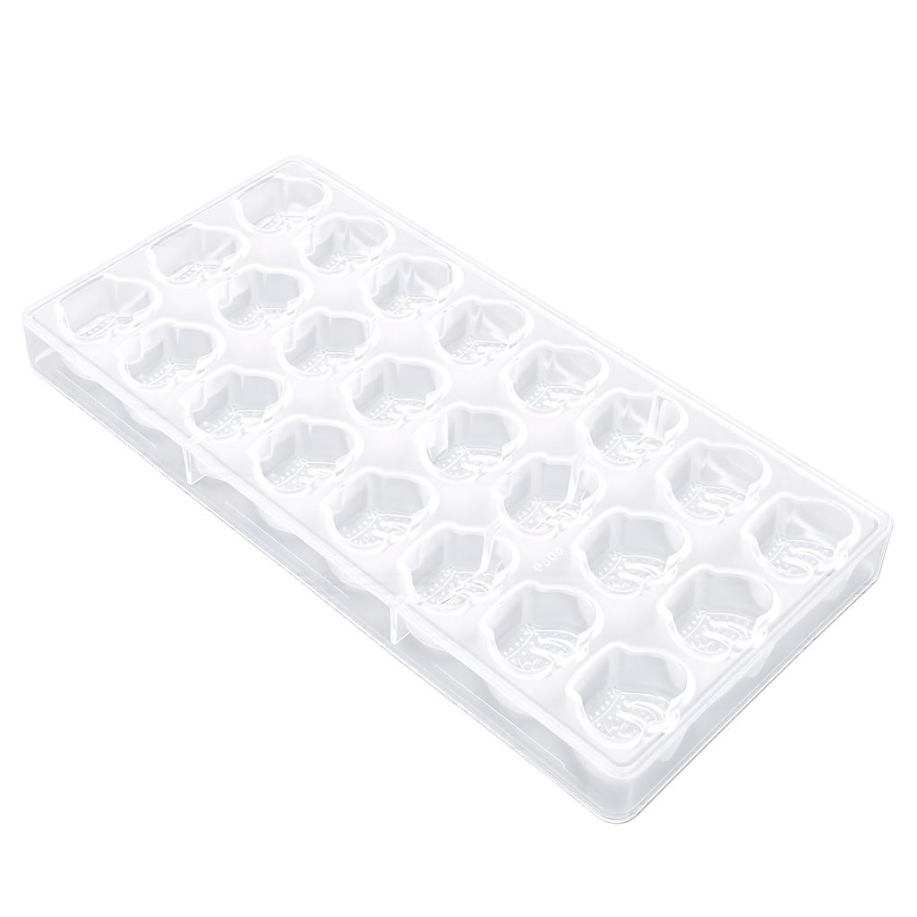 Food Grade Chocolate Mold Multi Purpose Baking Tray for Ice Cubes Jelly Pudding Candy Soap Candle Making Easy Release