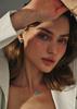 Anon Turqouise Giant Prong Necklace_Gold
