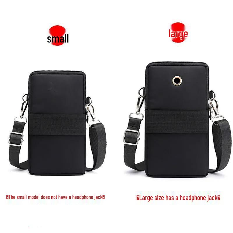 2024 Korean Style Women's Crossbody Phone Bag & Coin Purse - Vertical Mini Design