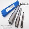 Left-Hand High-Speed Steel Taper Tap, Reverse Thread, Straight Flute for M2-M24, Coarse/Fine Threads, Non-Standard