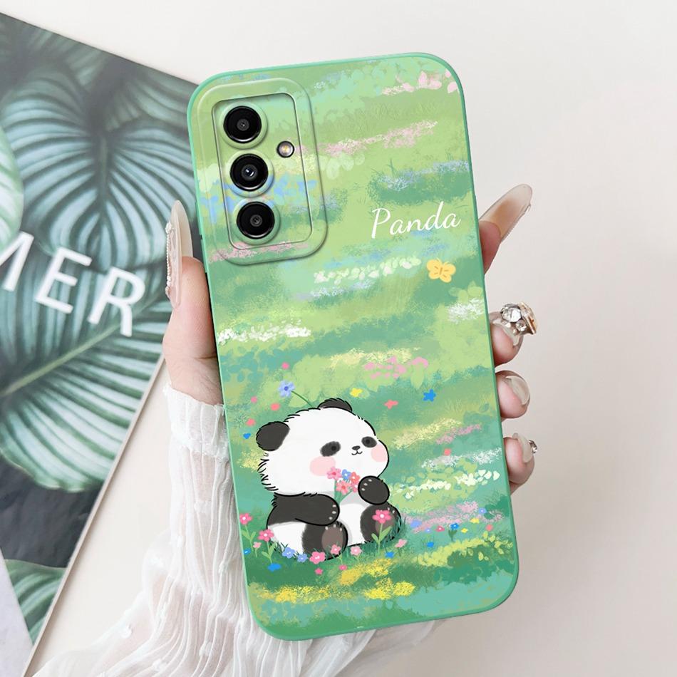 Für Samsung Galaxy A04S A04 A04e Handyhülle SamsungA04 A 04e A04S Niedlicher Panda Hase Cartoon Weiches Silikon Kamera Schutzhülle